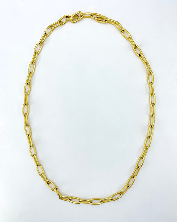 Vaubel Designs Small Oval Link Chain Necklace