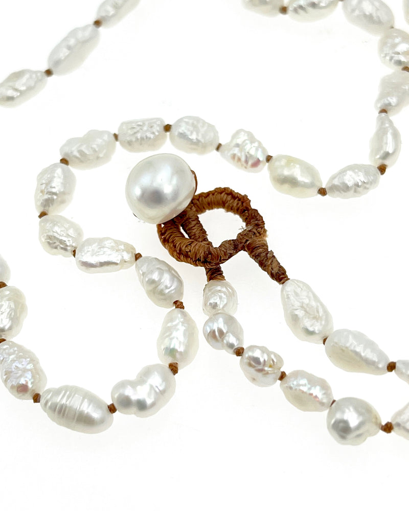 Lena Skadegard Seed Pearl Necklace
