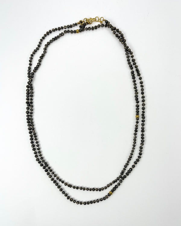 Lena Skadegard Pyrite & 18K Necklace