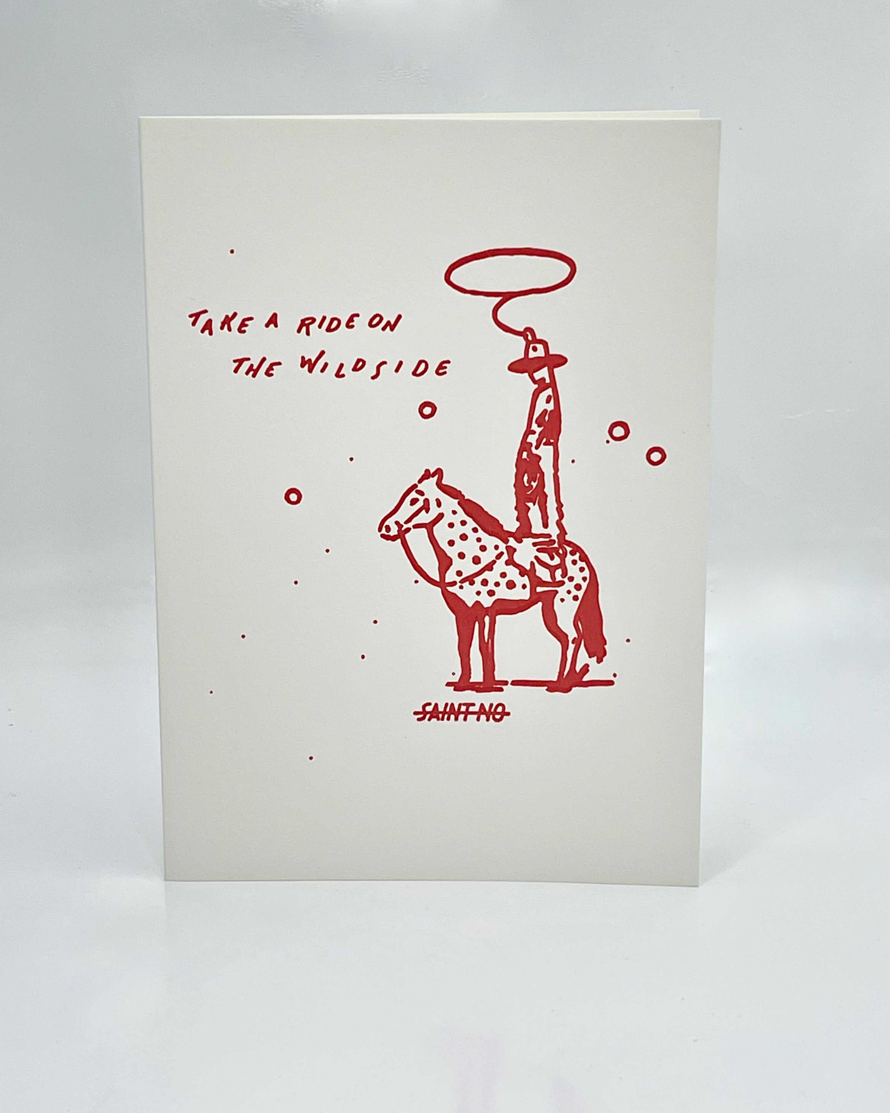 Wild Side Greeting Card MOTTO Harvard Square