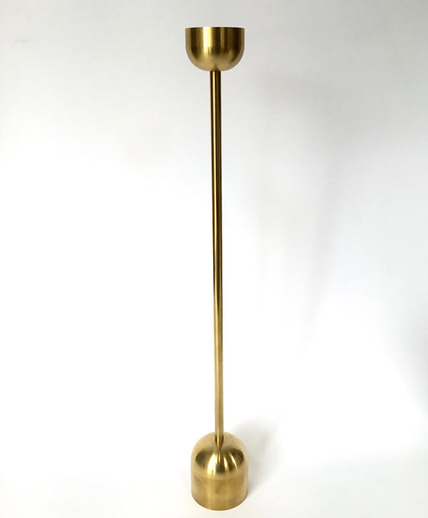 Fort Standard Brass Candlestick / Large Dome