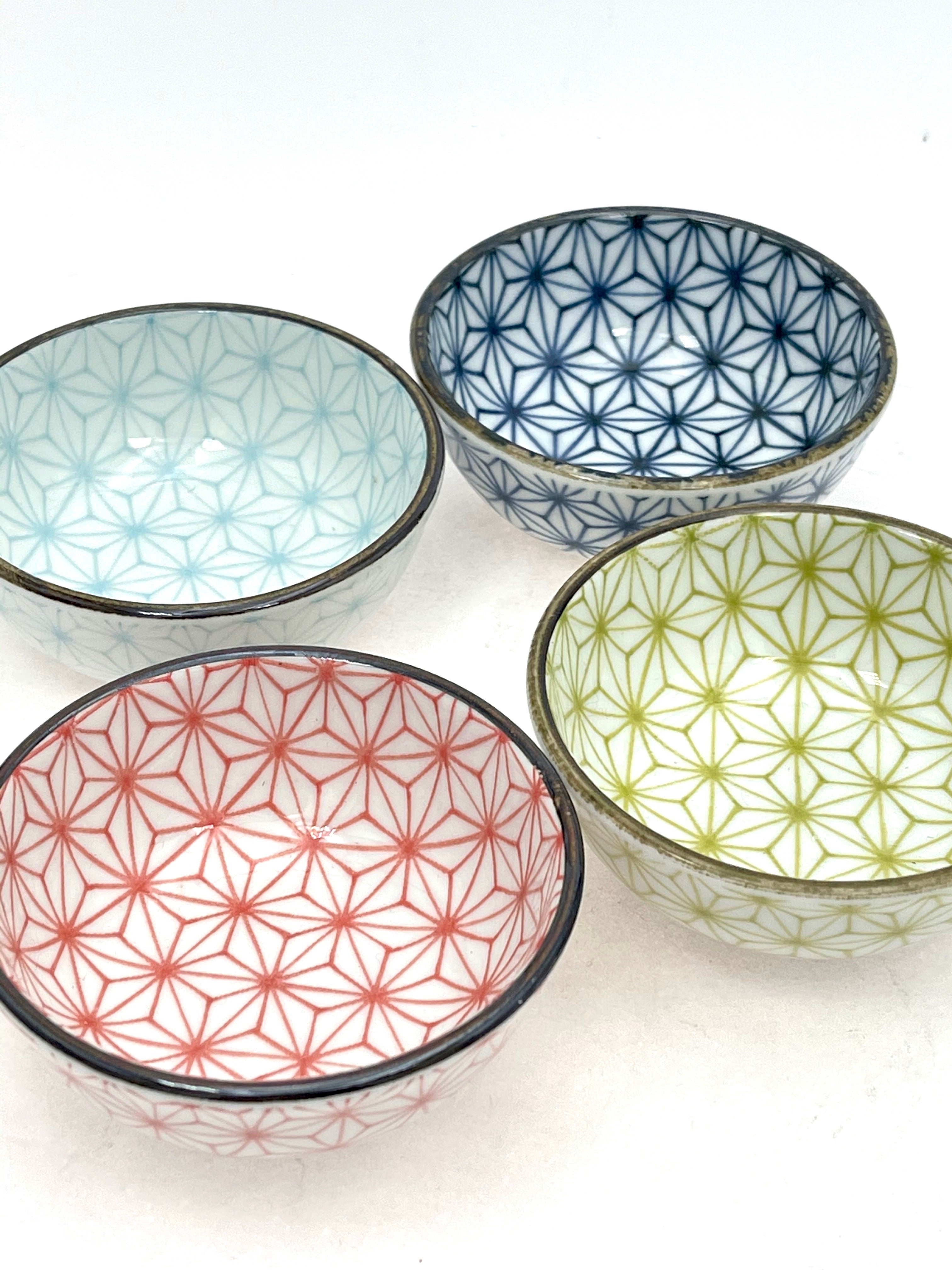 Asanoha 3oz Sauce Bowl Set MOTTO Harvard Square