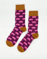 Mens Organic Cotton Crew Socks