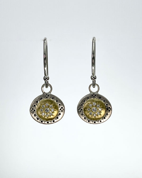 Adel Chefridi Seeds of Harmony Diamond Earrings