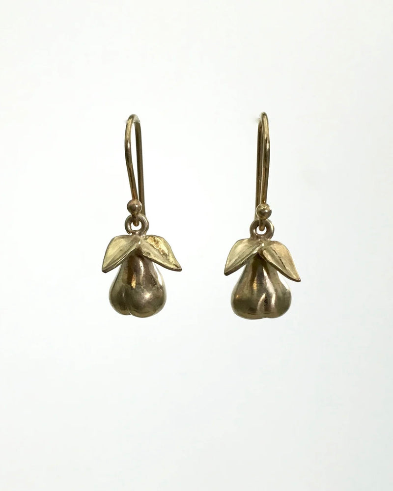 Annette Ferdinandsen Gold Pear Earrings