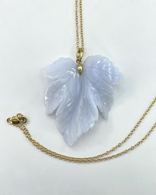 Annette Ferdinandsen Fancy Leaf Necklace