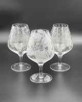 Crystal Cognac Glasses