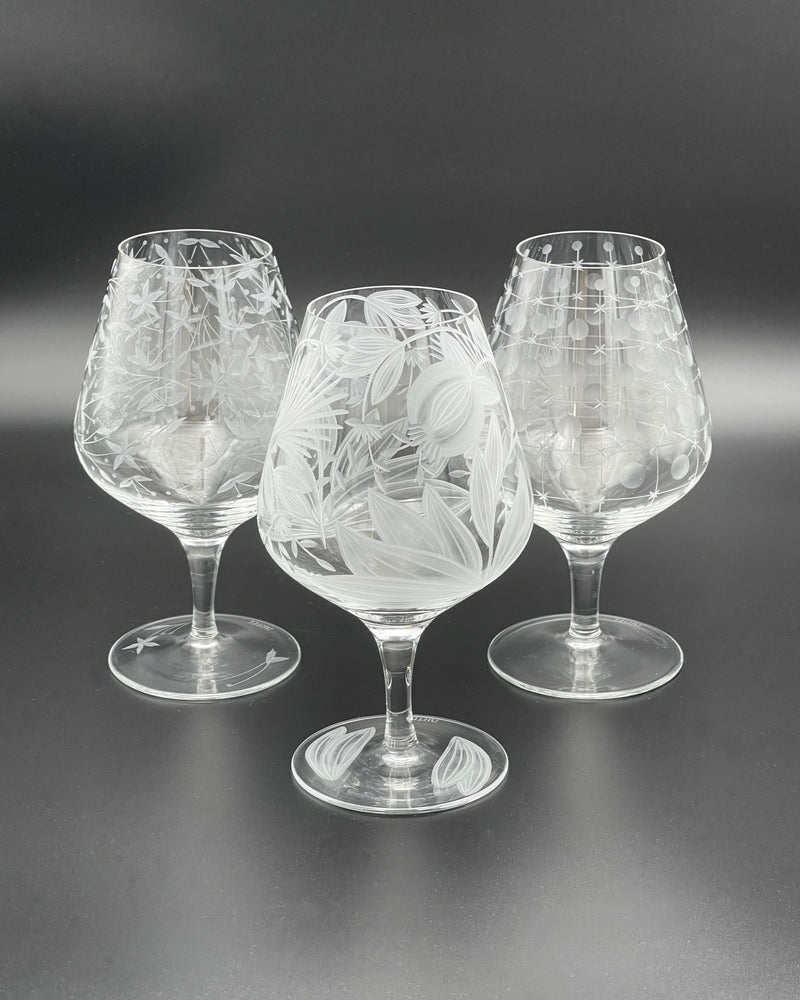 Crystal Cognac Glasses