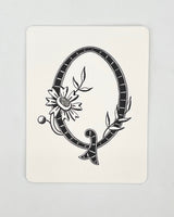 Daisy Monogram Cards