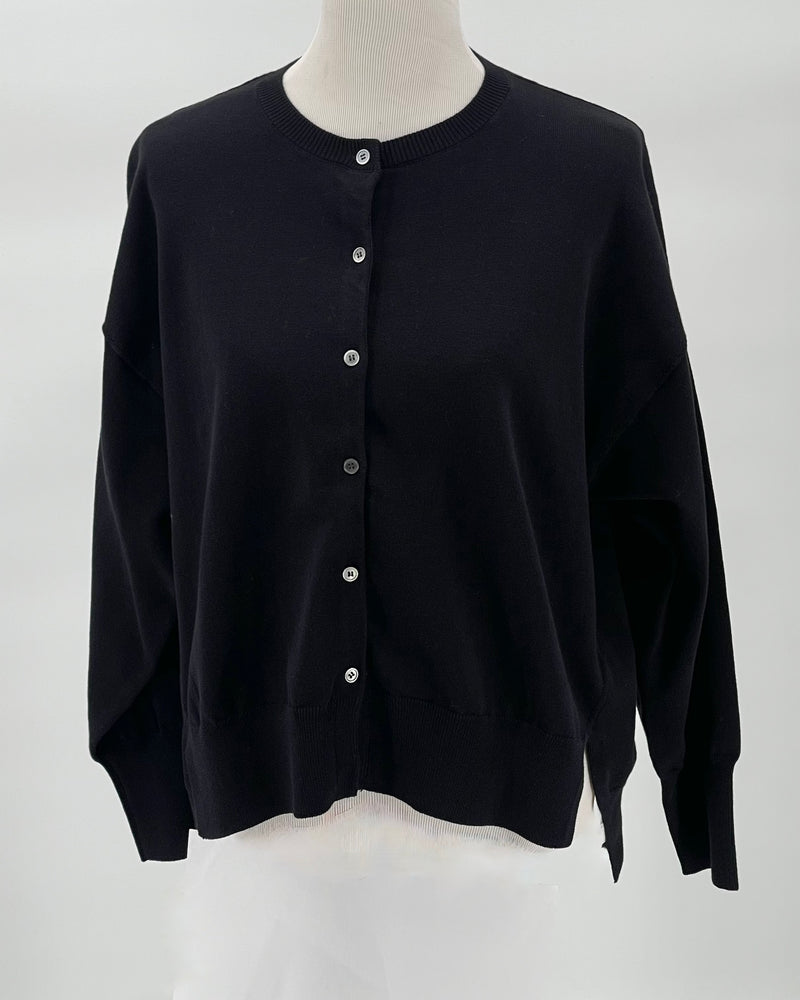 Basco Cardigan, Black