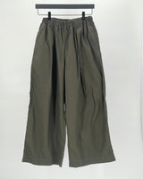 Basco Cotton Wide Pants, Khaki