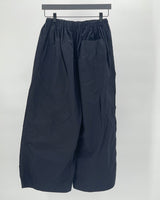 Basco Cotton Wide Pants, Navy