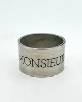 Monsieur Napkin Ring