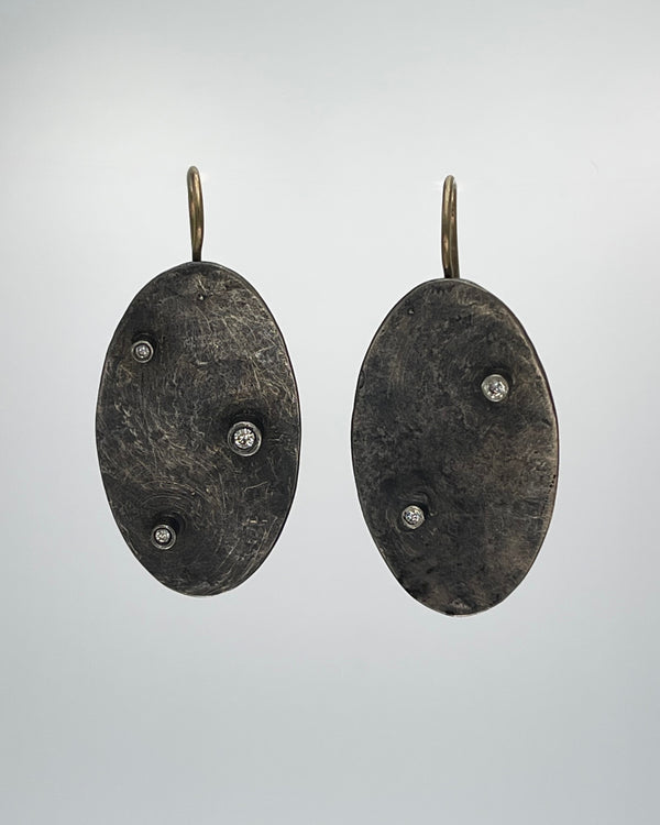 Biba Schutz Oval Earrings