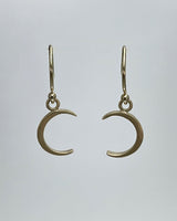 Carla Caruso Sliver Moon Earrings