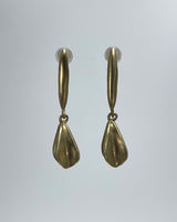 Julie Cohn Bronze Grain Cone Earrings