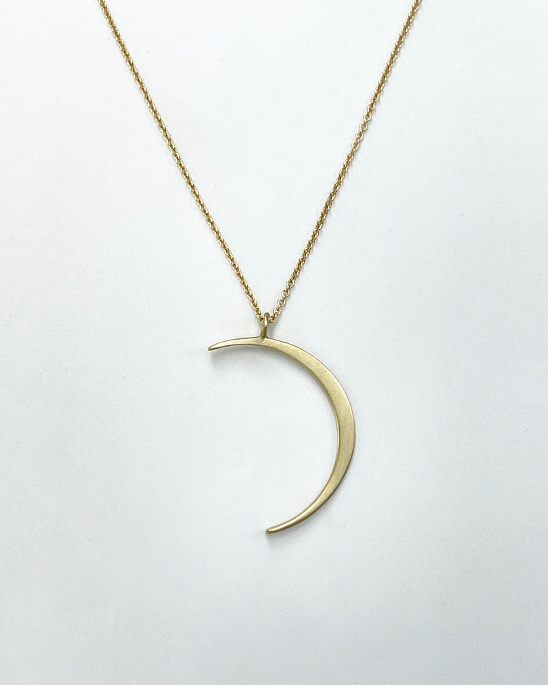 Carla Caruso Crescent Moon Necklace