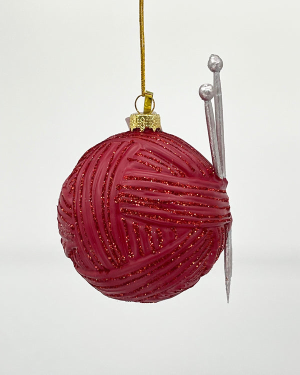 Ball of Yarn Ornament