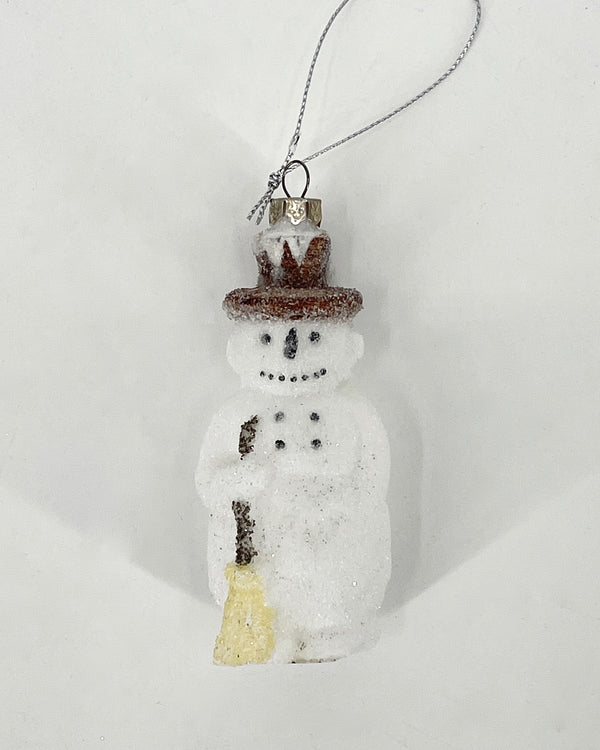 Victorian Snowman Ornament