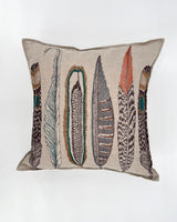 Large Feathers 16" Square Pillow