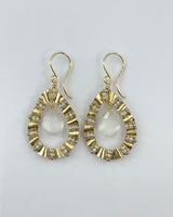 Dana Kellin Shell Mix Teardrop Earrings