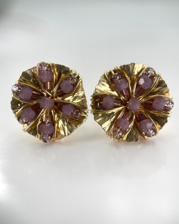 Dana Kellin Orchid Mix Earrings