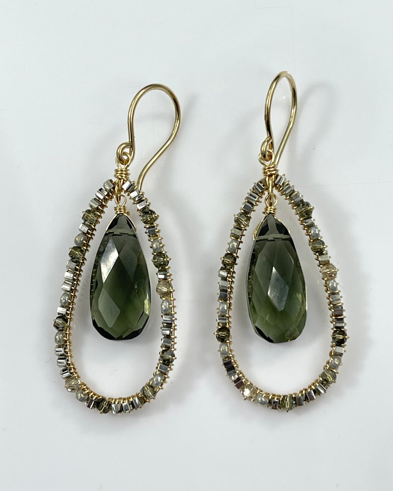 Dana Kellin Pewter Mix Earrings