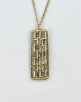 Dana Kellin Pewter Mix Pendant Necklace