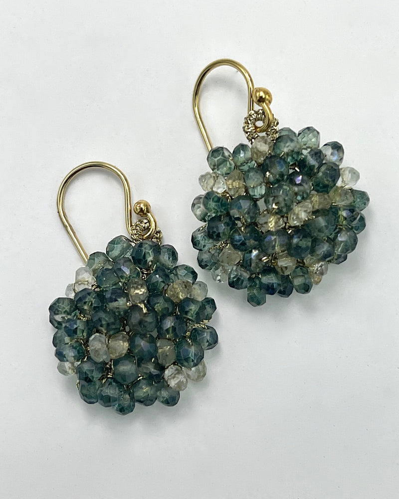 Cluster Coin Earrings