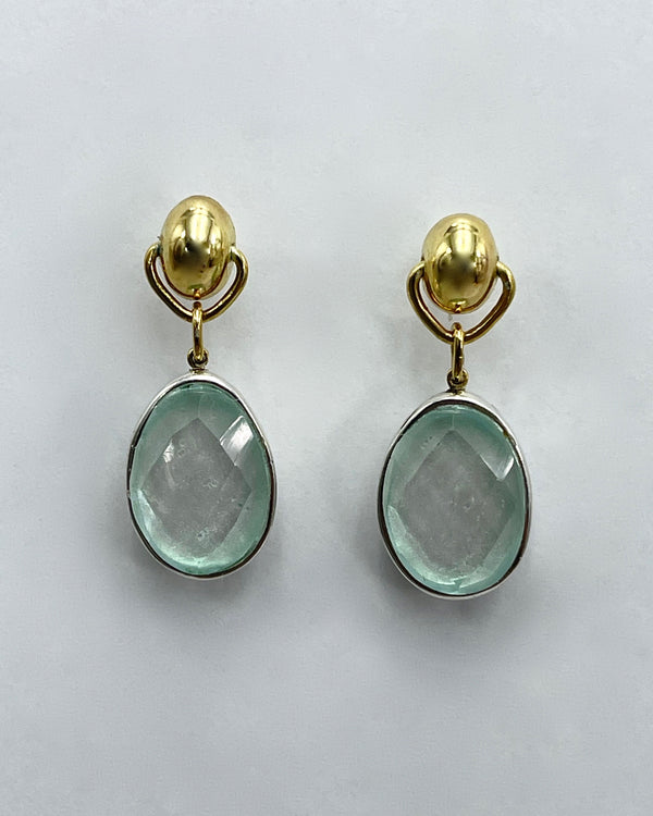 Vaubel Designs Reversible Stone Drop Earrings