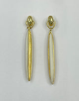 Vaubel Designs Long Reversible Bone Earring