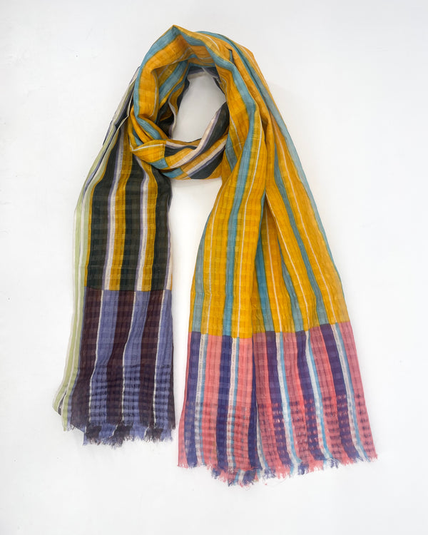 Segmented Stripe Scarf