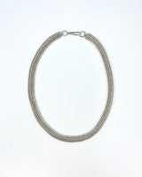 Alison Evans Silver Tube Necklace