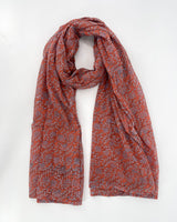 Block Printed Cotton Scarves