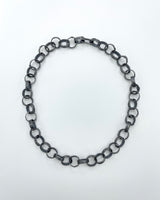 Heather Guidero Large Hammered Link Necklace