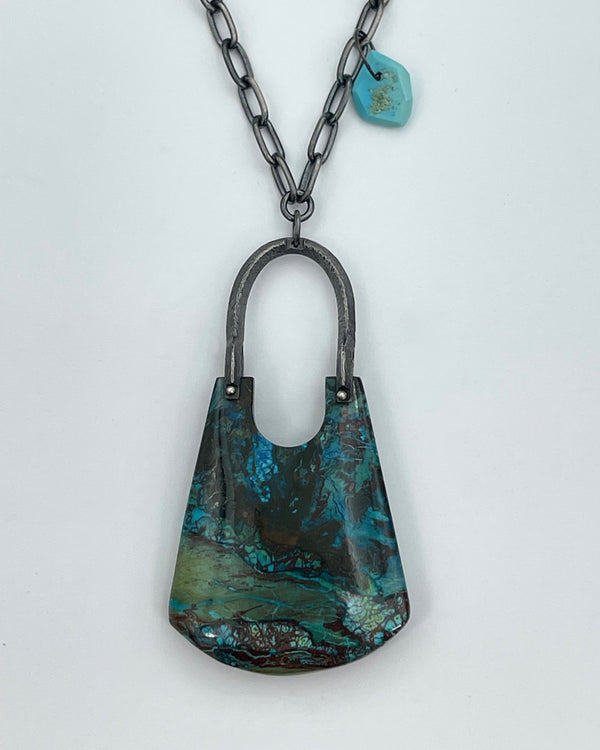 Heather Guidero Chrysocolla Necklace