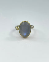 Heather Guidero Rainbow Moonstone Ring