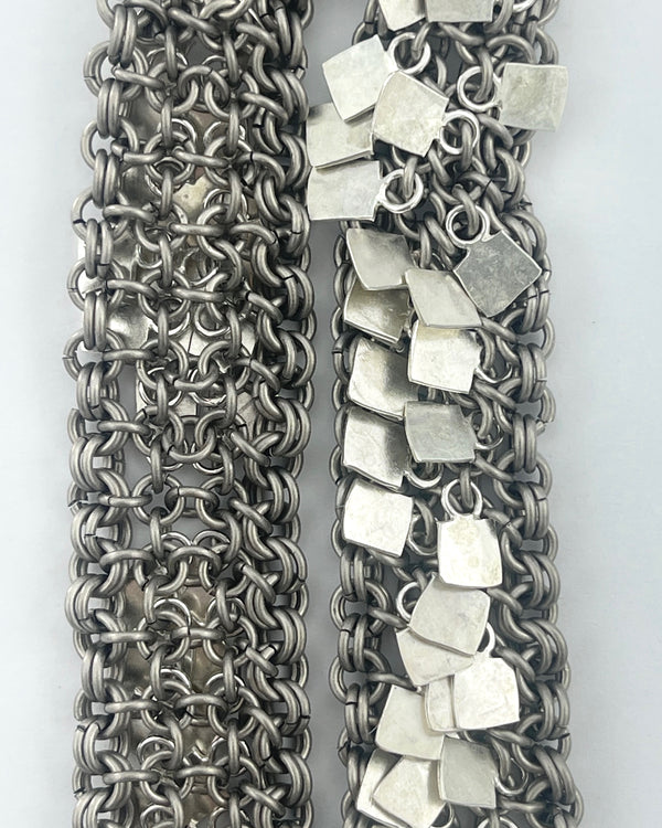 Alison Evans Narrow Silver Shake Bracelet