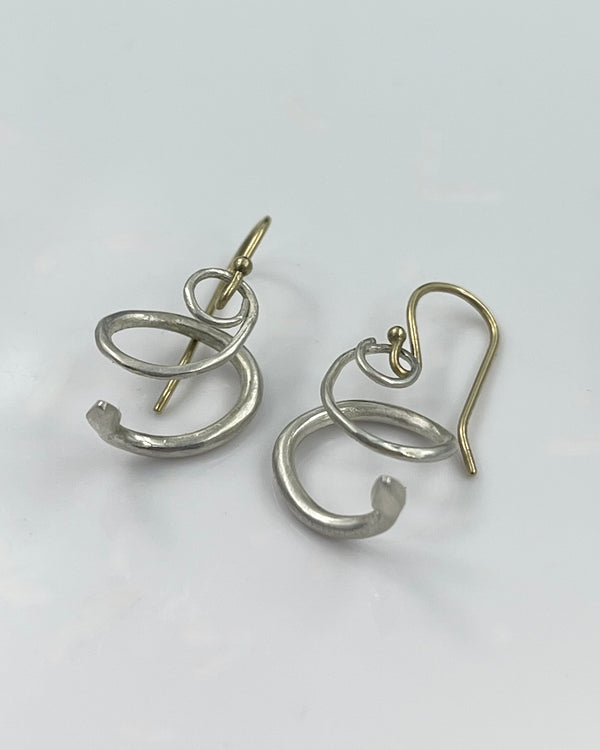Annette Ferdinandsen Little Serpent Earrings