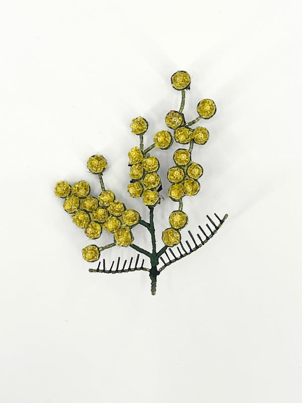 Mimosa Brooch