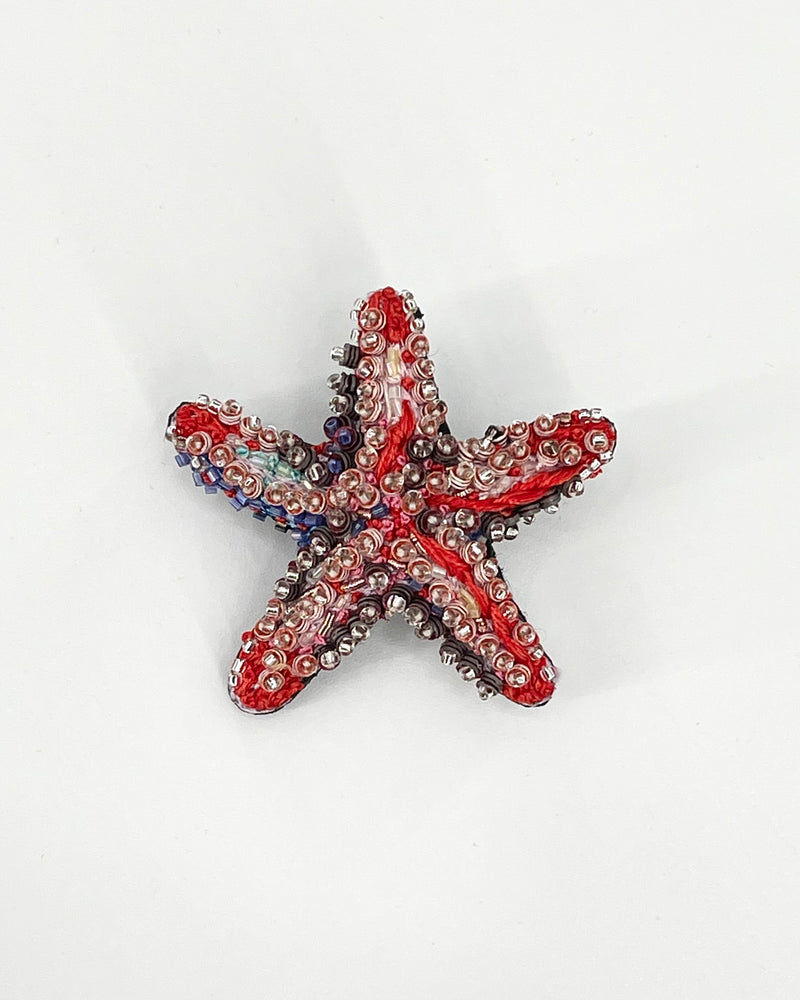 Pink Star Brooch