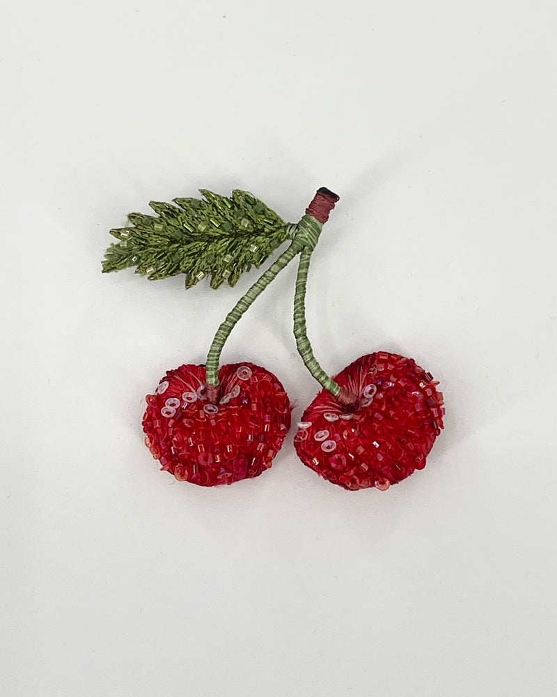 North Star Cherry Brooch