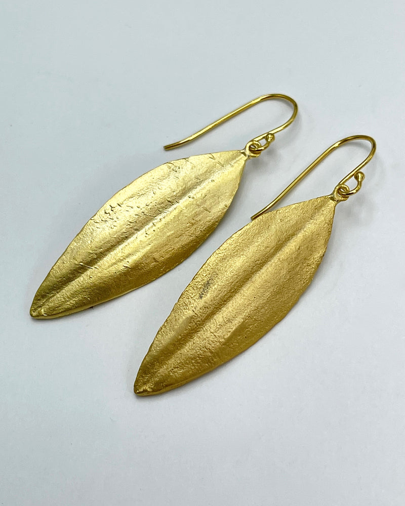 Cordyline Leaf Earrings