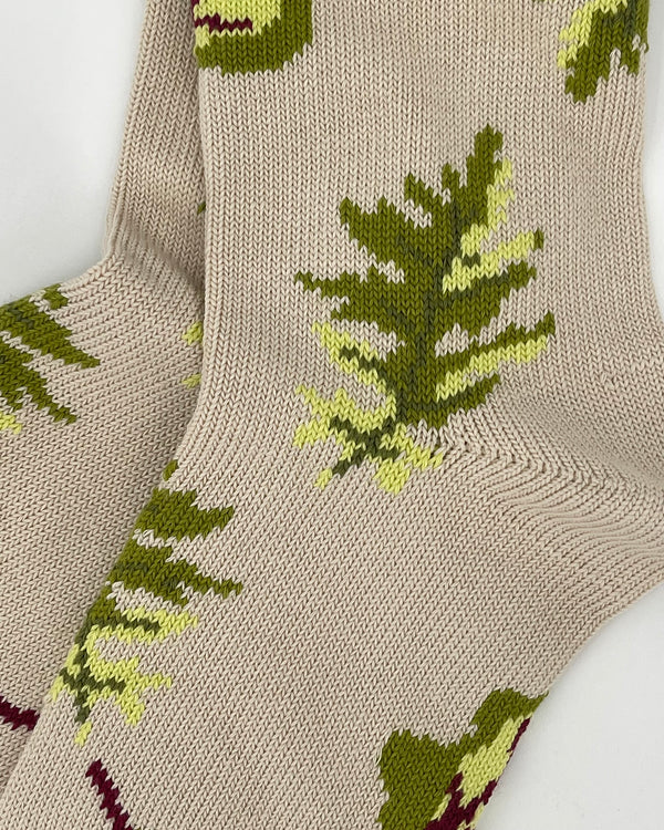 Lettuce Leaf Crew Socks