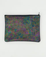 Sparkle Oilslick Leather Pouches