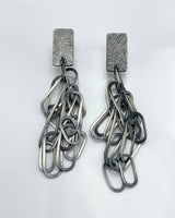 Heather Guidero Oval Tangle Post Earrings