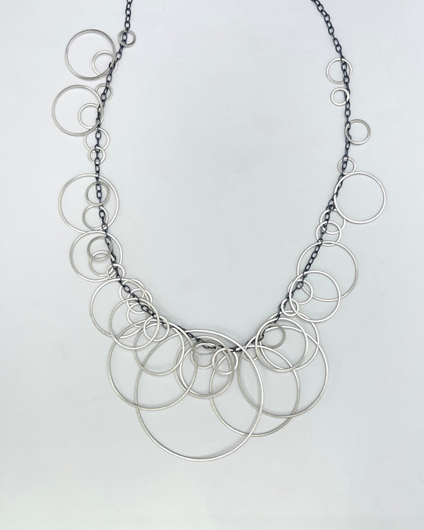 Heather Guidero Circle Bunches Necklace