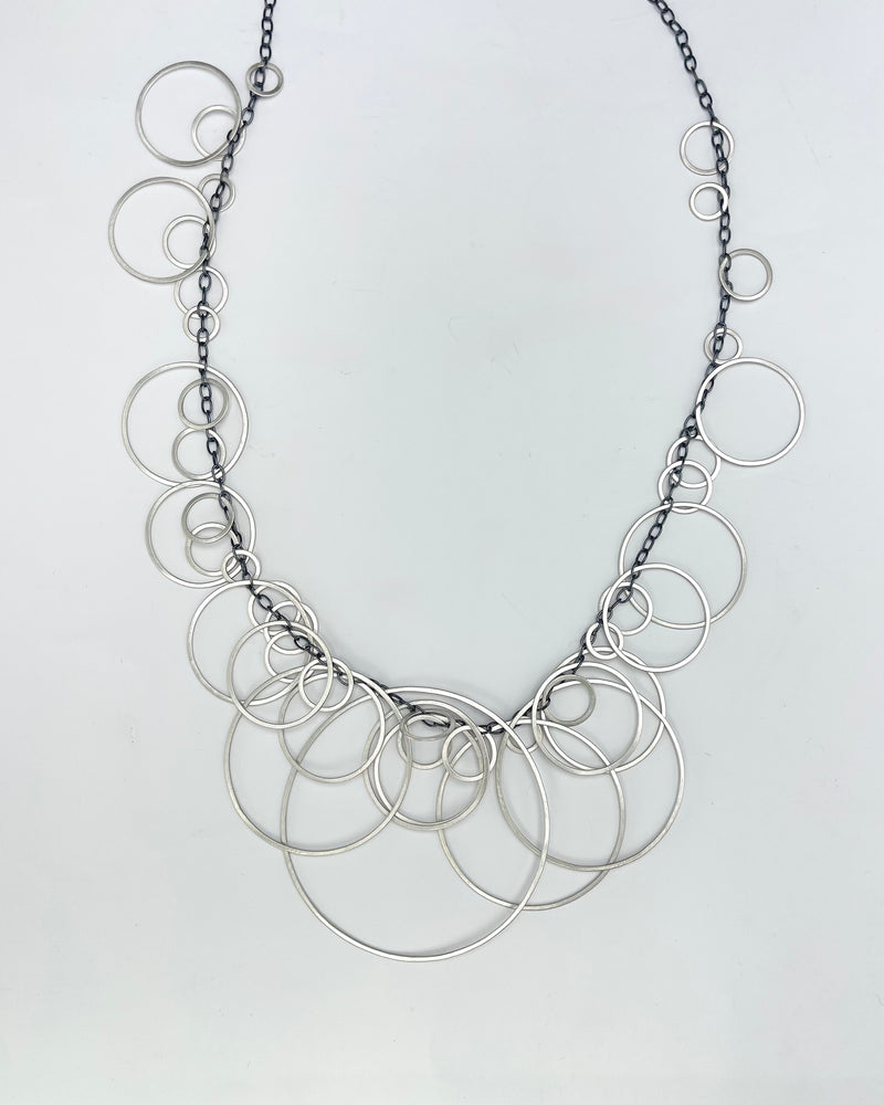 Heather Guidero Circle Bunches Necklace