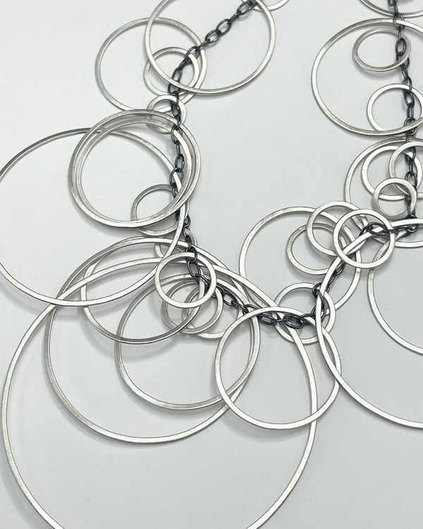 Heather Guidero Circle Bunches Necklace