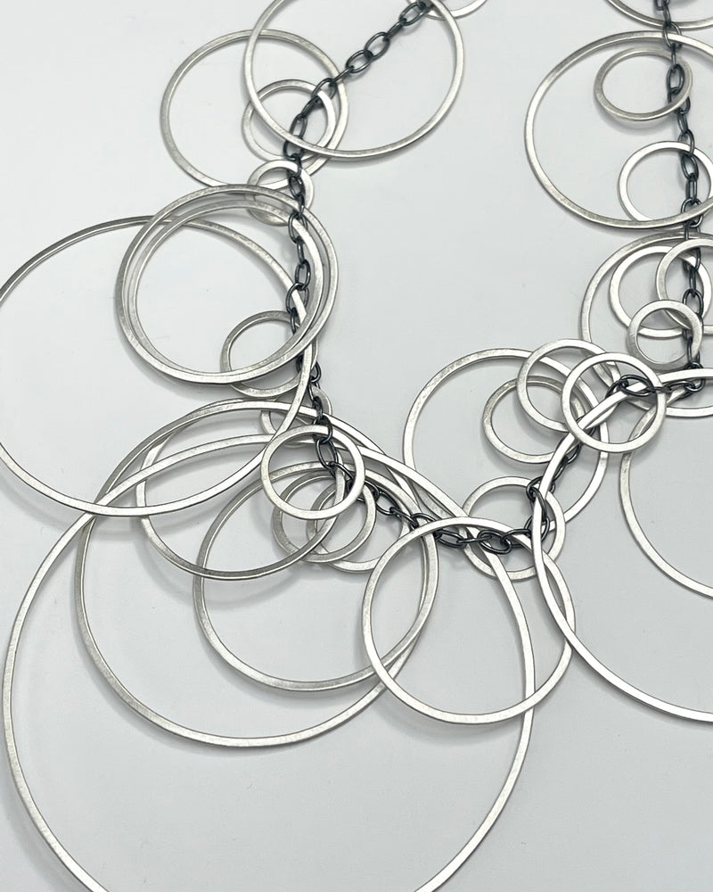 Heather Guidero Circle Bunches Necklace
